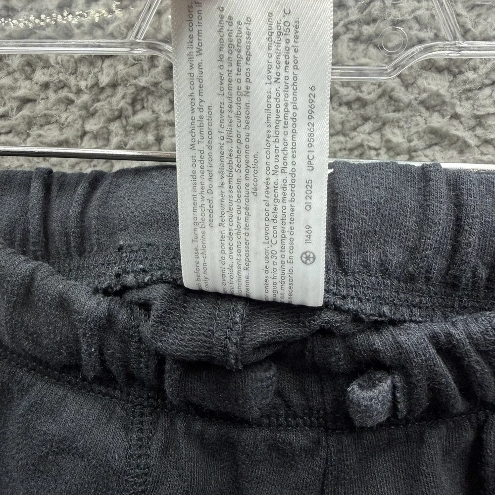 Carters Shorts Boy Size 8 Black Cotten Blend Drawstring Sweat Shorts Boys Size 8